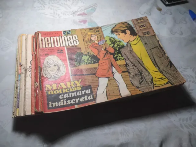 LOTE DE 98 COMICS ANTIGUOS ORIGINALES PARA CHICAS