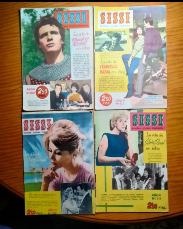 LOTE DE 98 COMICS ANTIGUOS ORIGINALES PARA CHICAS