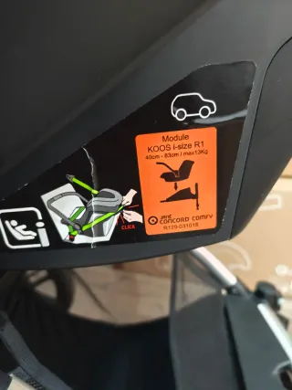 Coche de bebé Jane Kawaii gris