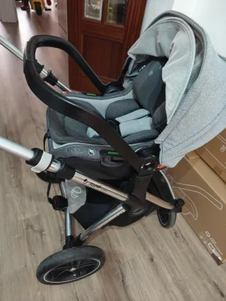 Coche de bebé Jane Kawaii gris