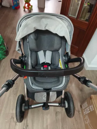 Coche de bebé Jane Kawaii gris