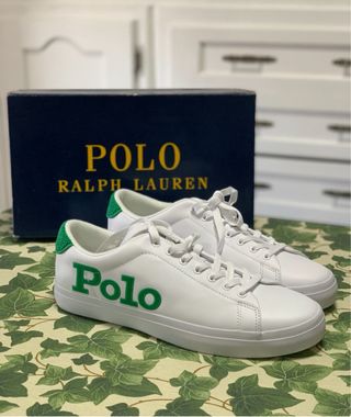 Zapatillas Polo Ralph Lauren Blancas y Verdes
