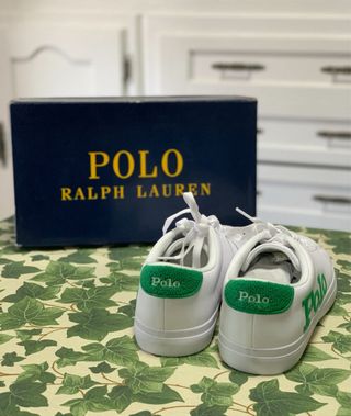 Zapatillas Polo Ralph Lauren Blancas y Verdes