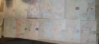 Cartas perfumadas con flores y gatitos a 2€ cada u