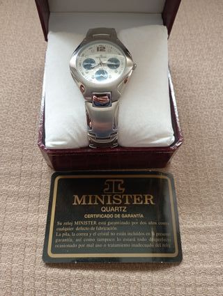 Reloj MINISTER hombre Cuarzo, sin estrenar