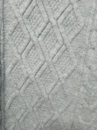 Jersey de punto grueso hombre gris