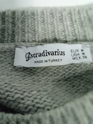 Jersey de punto grueso hombre gris