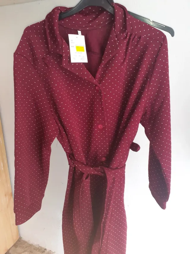 Batas piqué mujer otoño invierno.