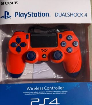 Controller PS4 Dualshock 4 Arancione/Blu