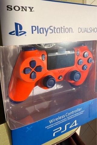 Controller PS4 Dualshock 4 Arancione/Blu