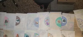 Cartas perfumadas con dibujos 2€ cada una