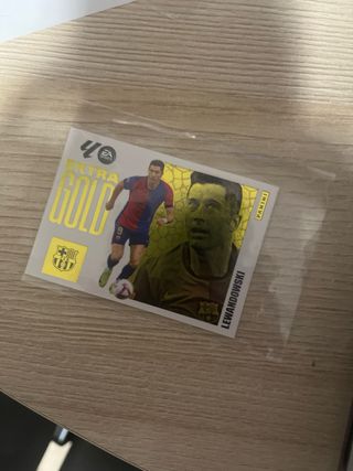 Cromos Extra Gold Lewandowski y Budimir