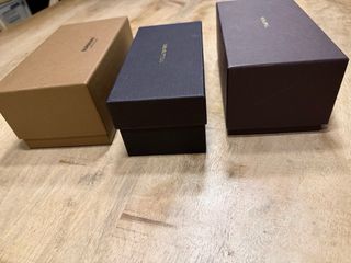 Cajas de Gafas Burberry, D&G, Tom Ford