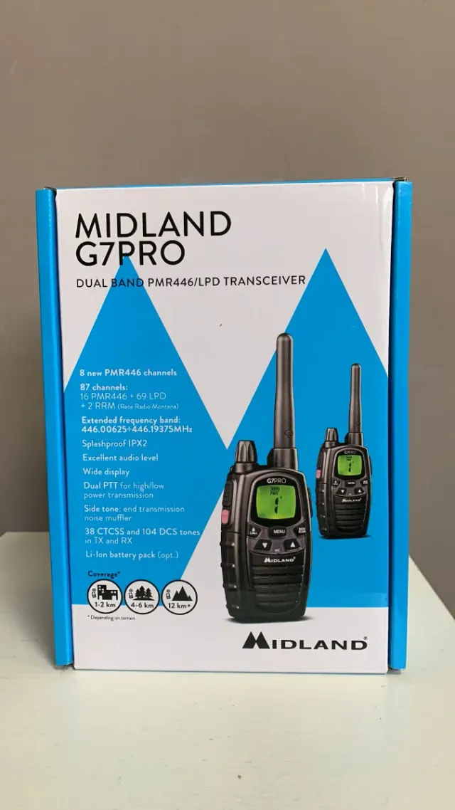 Midland G7PRO Walkie Talkie PMR446/LPD