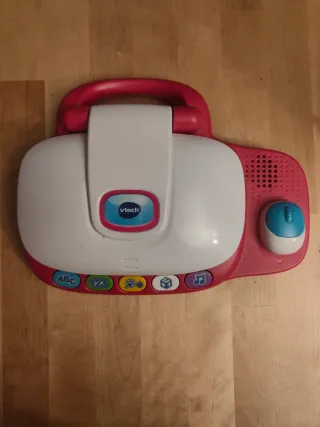 Ordenador Vtech Infantil Rosa y Blanco