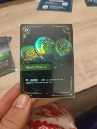 Carta Seal of Focus League of Legends
