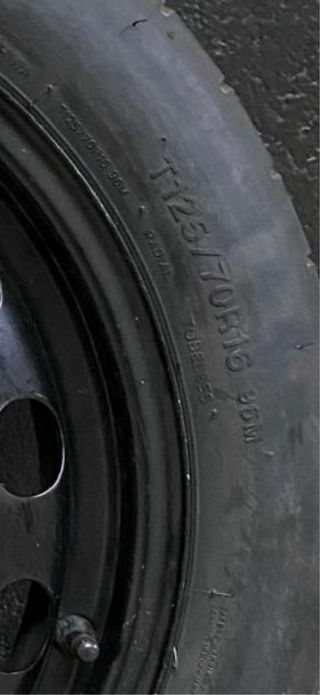 Rueda de repuesto temporal T125/70R15