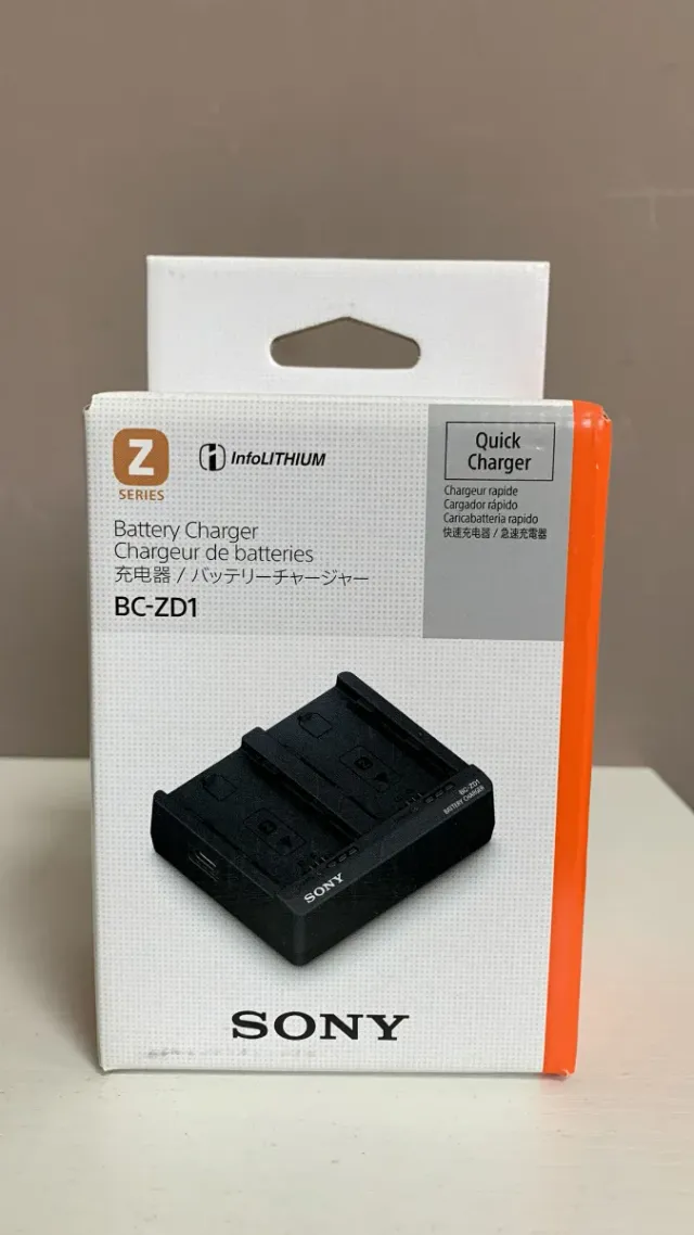Cargador Batería Sony BC-ZD1 InfoLITHIUM