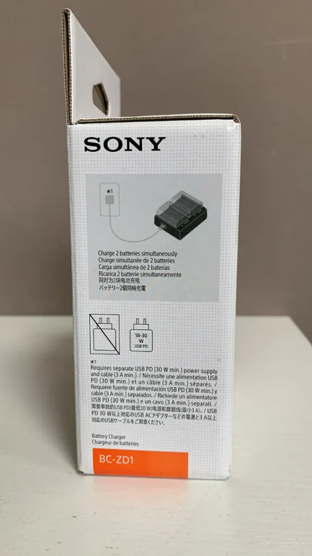 Cargador Batería Sony BC-ZD1 InfoLITHIUM