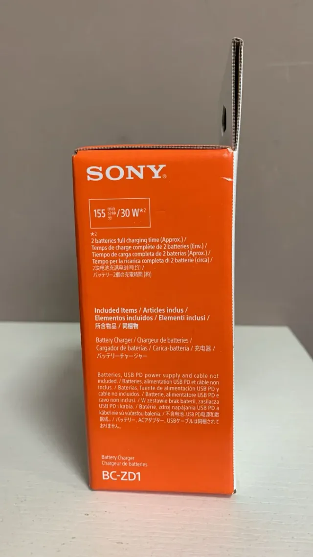 Cargador Batería Sony BC-ZD1 InfoLITHIUM