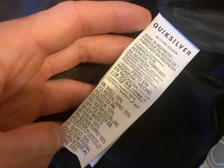 Chubasquero Quiksilver Verde Oliva-negro