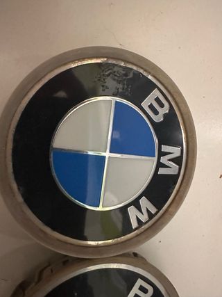 Emblemas llantas logo BMW embellecedor