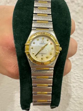 Omega Constellation Lady Oro y acero