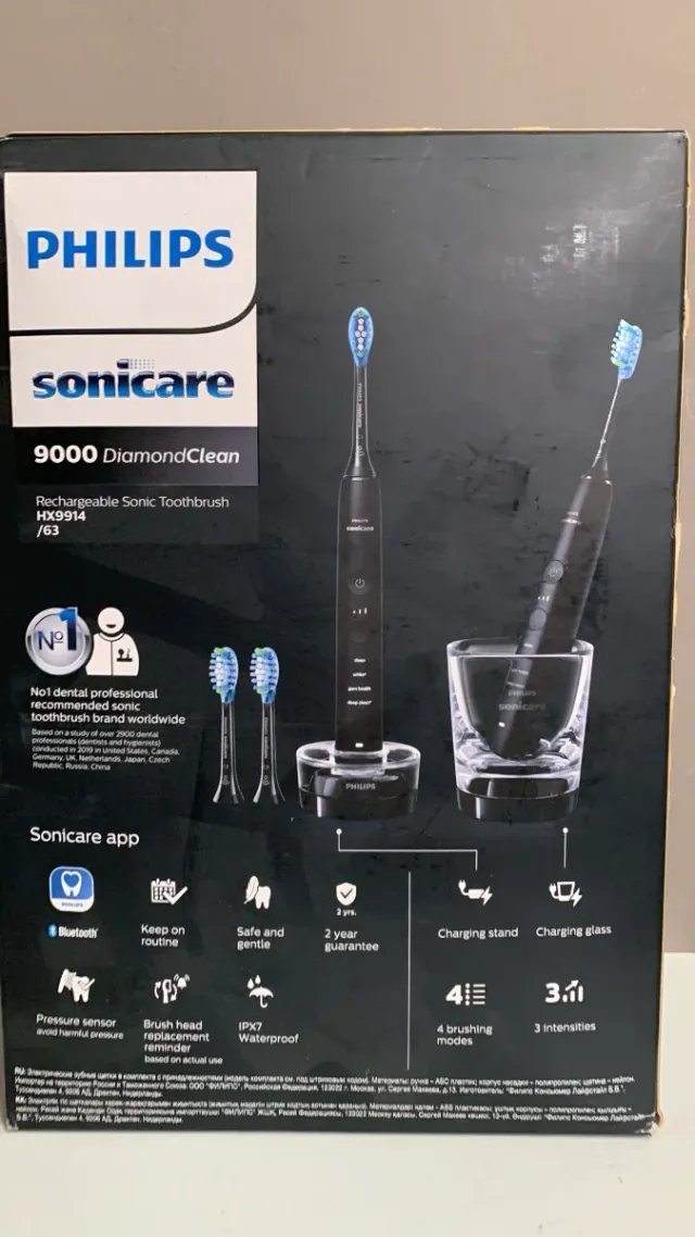 Philips Sonicare DiamondClean 9000 Negro