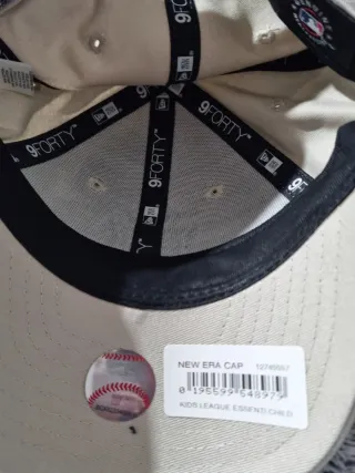 Gorra New Era 9FORTY Niño Beige 6/12 años