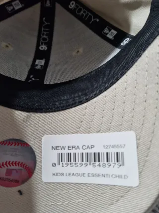 Gorra New Era 9FORTY Niño Beige 6/12 años