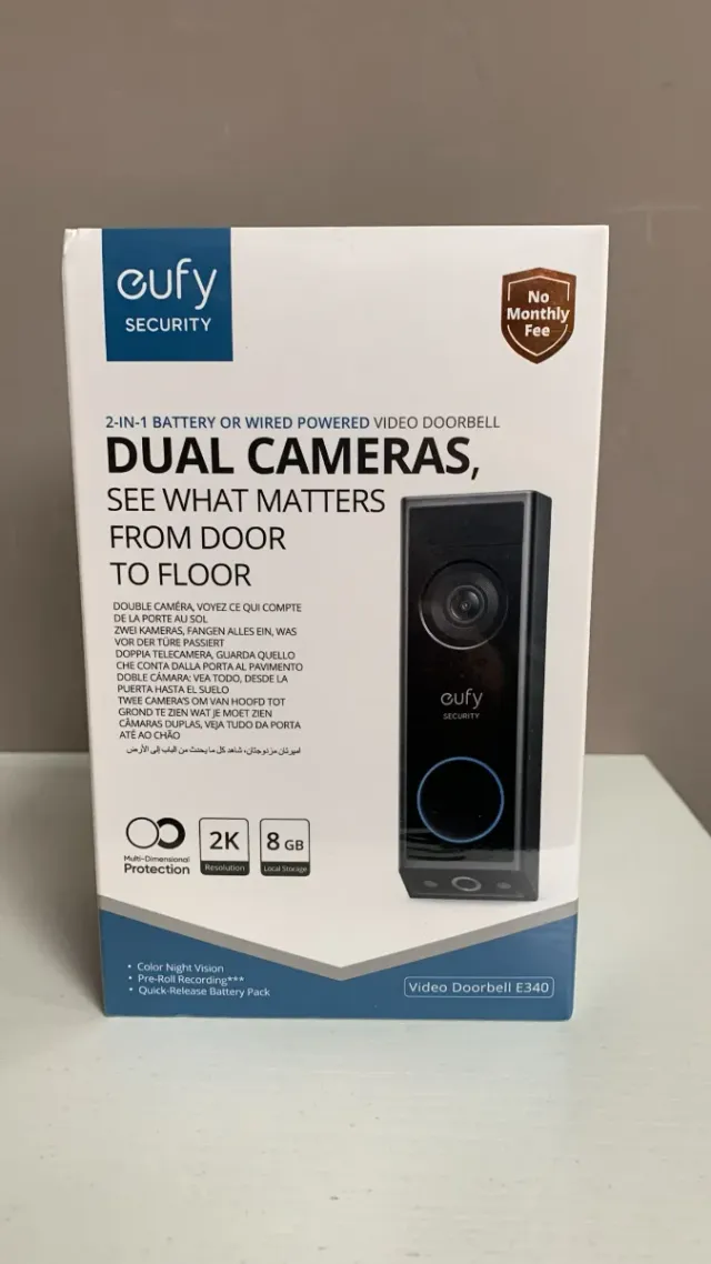 Videoportero Eufy Security Dual Cameras