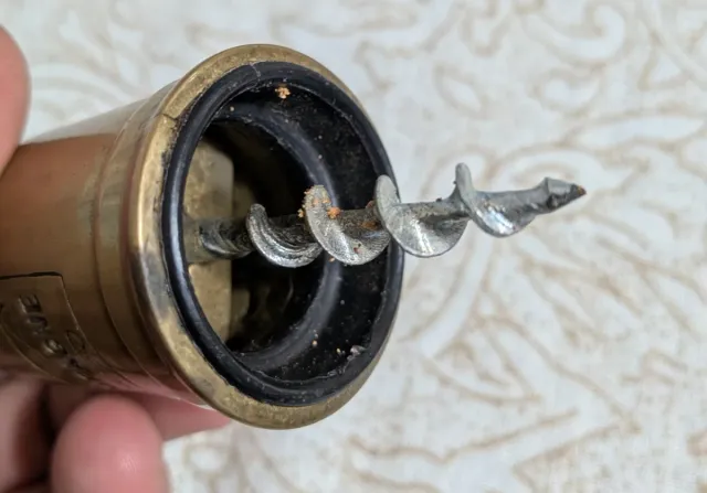 Cavatappi in ottone stile bottiglia di Champagne