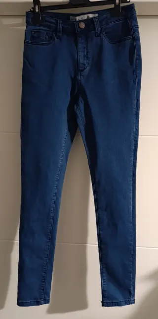 Pantalón vaquero mujer azul