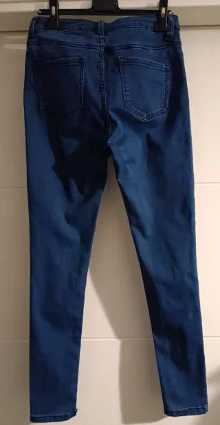 Pantalón vaquero mujer azul