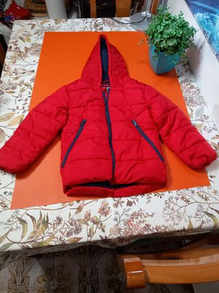 Chaquetón Acolchado capucha niño 7-8