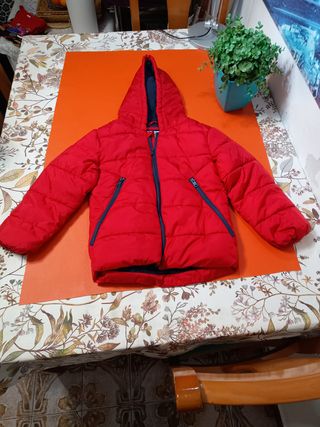 Chaquetón Acolchado capucha niño 7-8