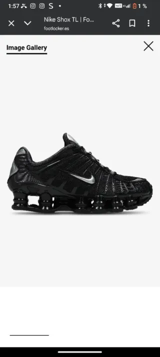 Nike Shox TL Reflect ( Reflectantes)
