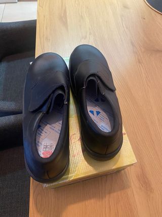 Zapatos de piel negra Farma Talla 45