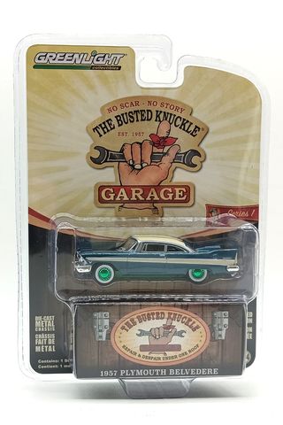 Plymouth Belvedere "Gas & Oils" (1957) Green Machine 1/64