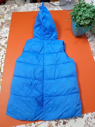 Chaleco acolchado KUKUKID azul 7-8 años