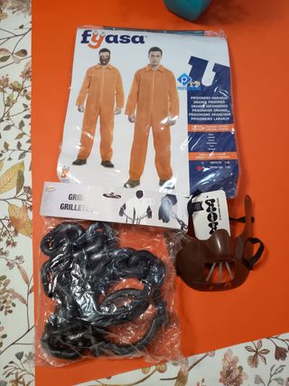Disfraz Prisionero Naranja Fyasa Talla L