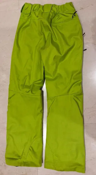 Pantalón de esquí Salomon verde