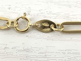 cadena oro 18k 23cm