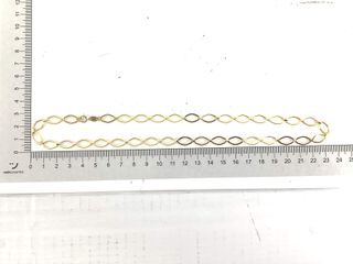 cadena oro 18k 23cm