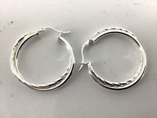 argollas plata 925mm