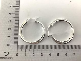 argollas plata 925mm