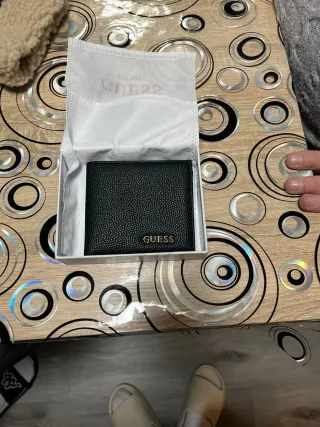 Portafoglio uomo Guess nero