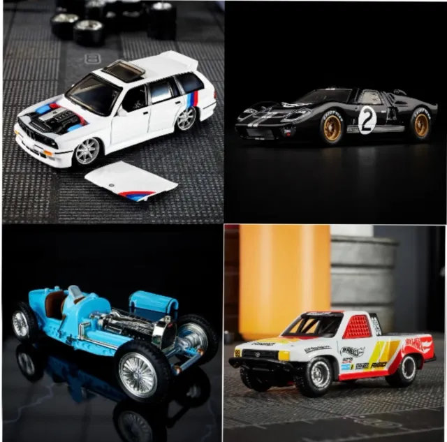Pack 3 Hot Wheels Elite 64 + Ford GT40 RLC
