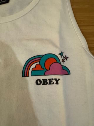 Camiseta tirantes Obey multicolor