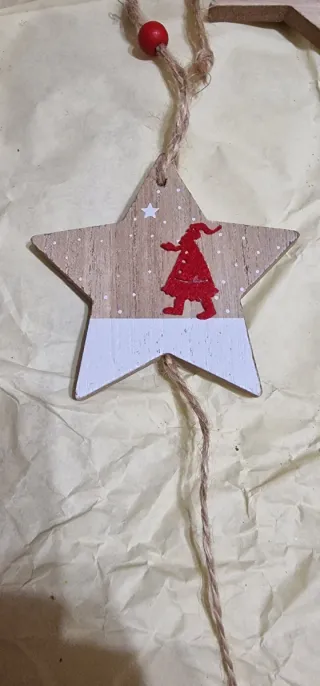 Decorazioni Natalizie Stella Set 4pz